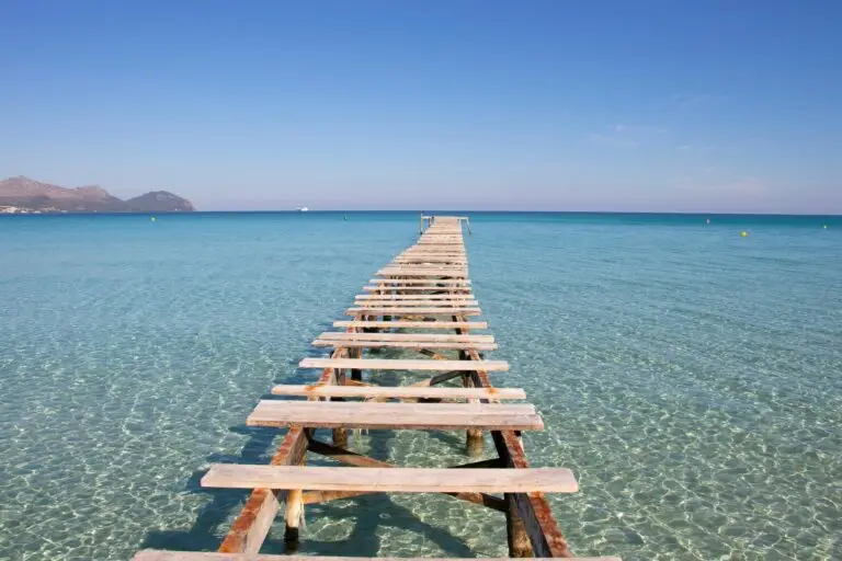 Alcudia Bay, Mallorca. Pont dels anglesos.